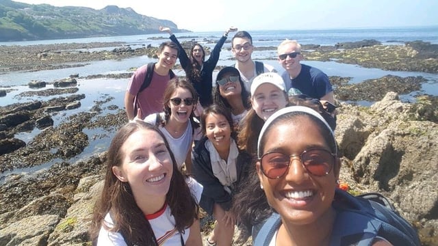 CAPAStudyAbroad_Dublin_Summer2018_From Grace Vitale - Grace and friends in Howth