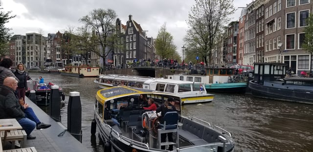 CAPAStudyAbroad_London_Fall2017_From Thaddeus Kaszuba - Amsterdam - People riding about the Canals to roam the city.jpg