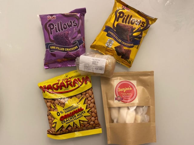 Filipino Snacks bought in London