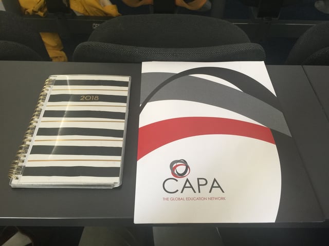 CAPA Dublin Orientation Landing Pack