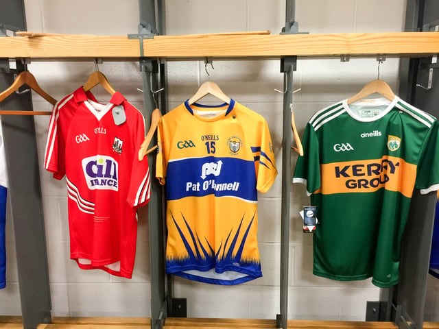 Different Teams and Jerseys in Croke Park