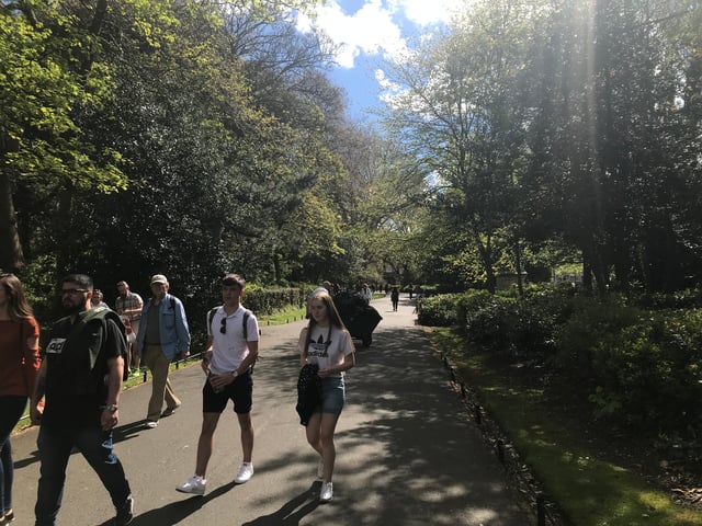 CAPAStudyAbroad_Dublin_Spring2018_From Brandon Mooney - St. Stephen's Green on a Sunny Day