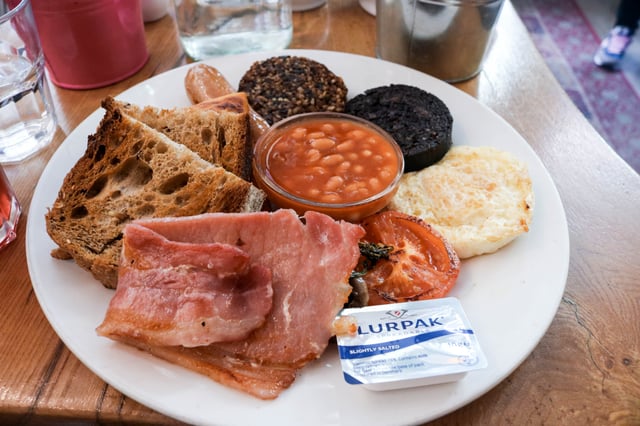 A full Scottish Breakfast