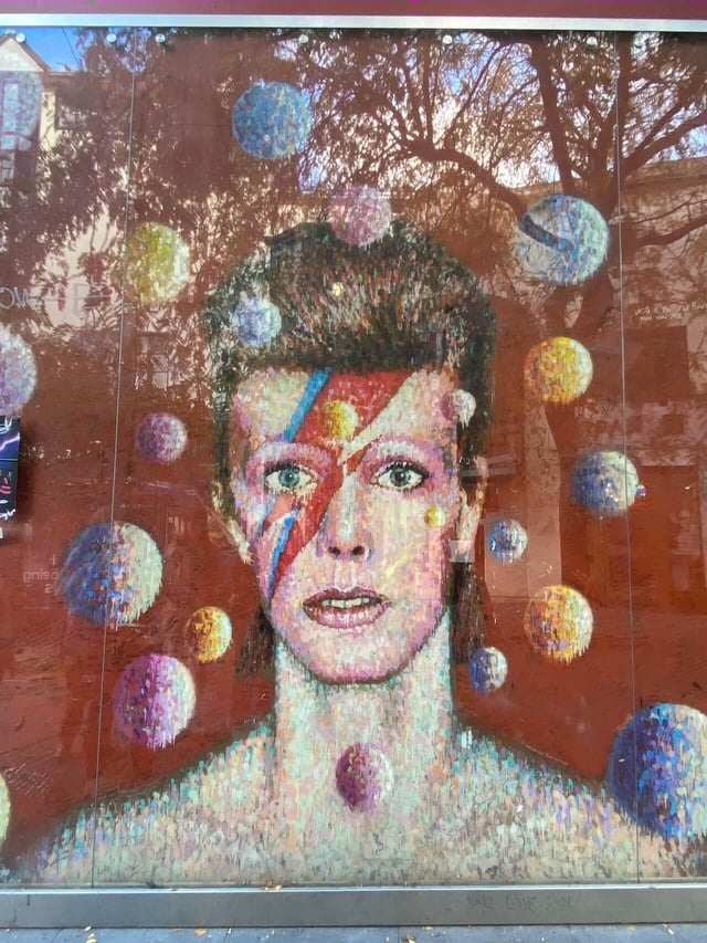 David Bowie Memorial in Brixton