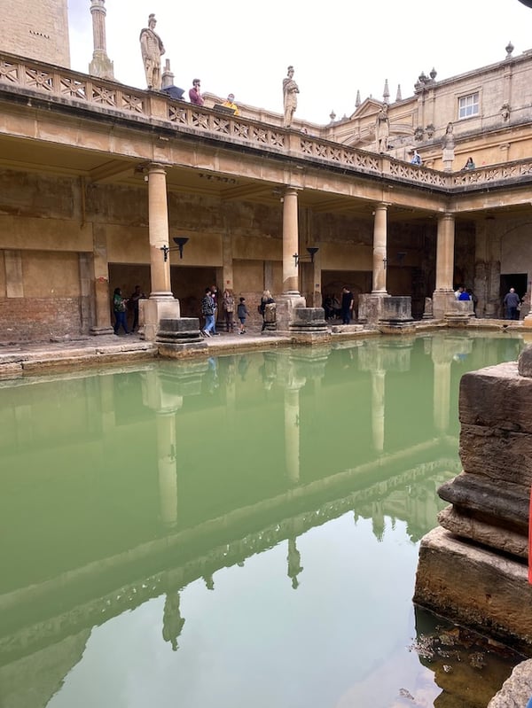 The Roman baths