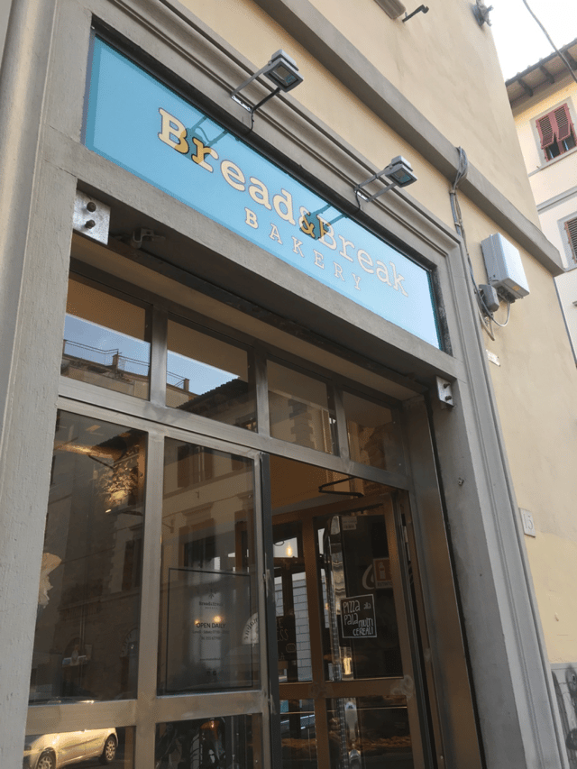 Bread and Break Bakery in Florence