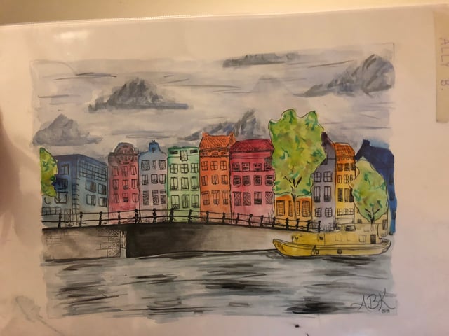 CAPAStudyAbroad_Florence_Summer2018_From Allyson Barnes - Artwork of Amsterdam