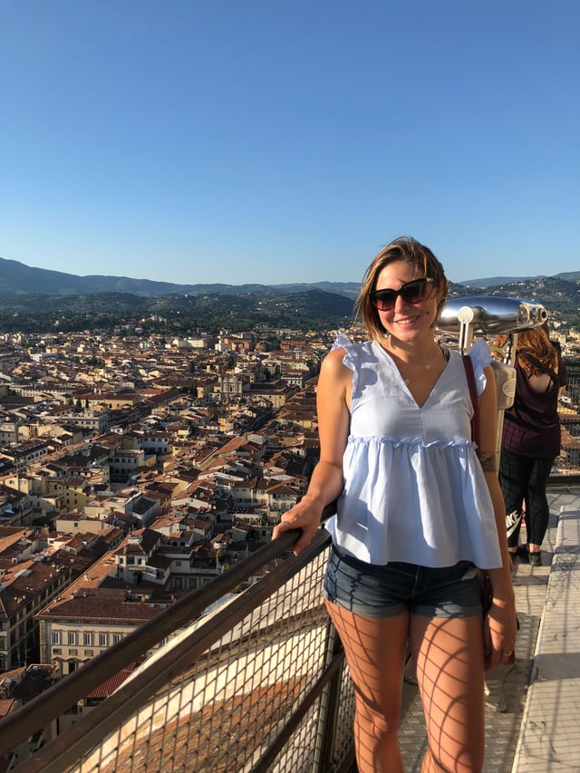 CAPAStudyAbroad_Florence_Summer2018_From Allyson Barnes - Overlooking the City