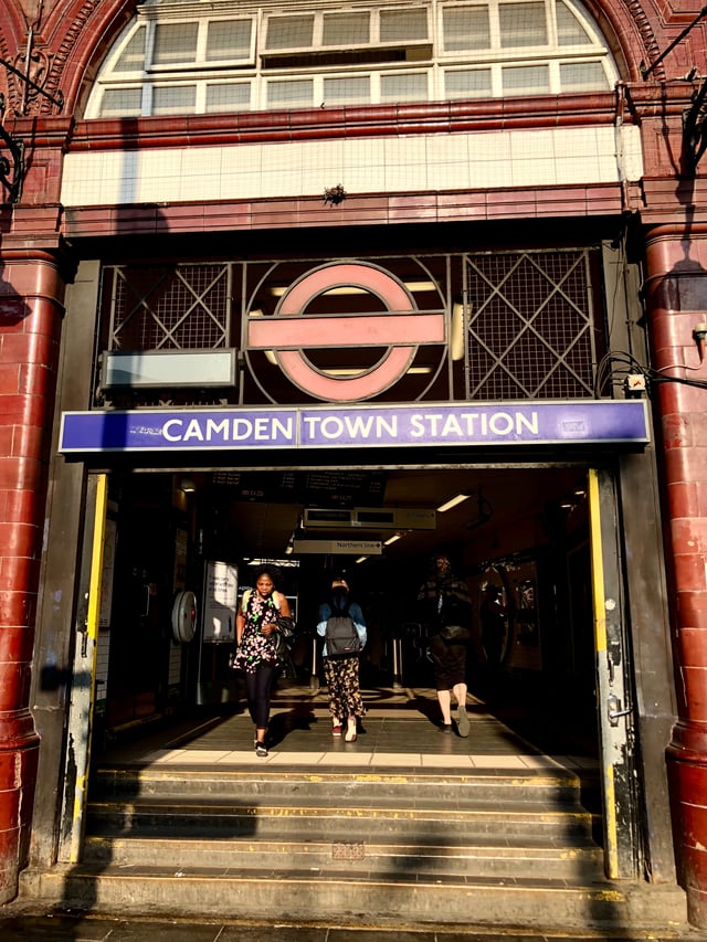 CAPAStudyAbroad_London_Spring2018_From Kelly Allen - Camden Tube Station