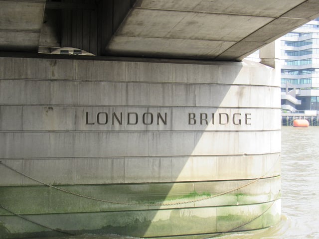 The London Bridge: A Hidden Label of Its Name