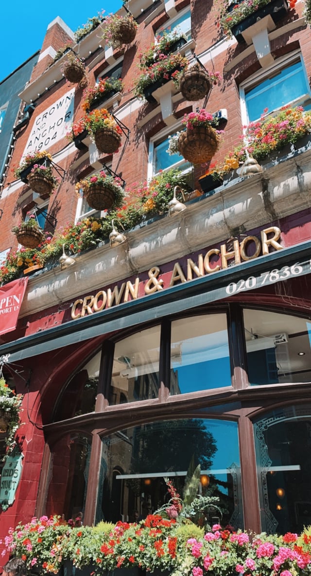 The Crown & Anchor in Covent Garden; a pub where Queen used to perform during their University days. 
