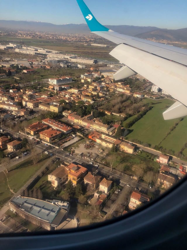 Landing in Florence