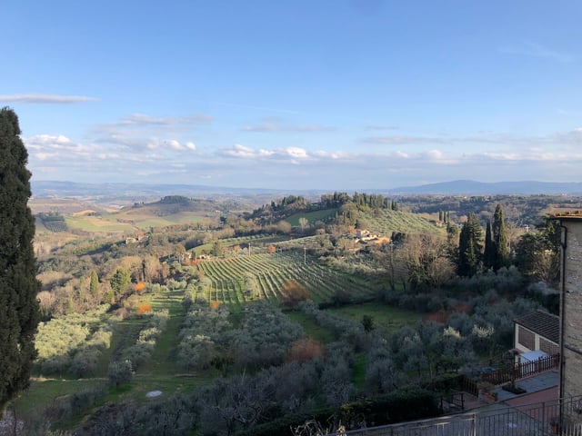 Tuscan Hills in San Gimignano