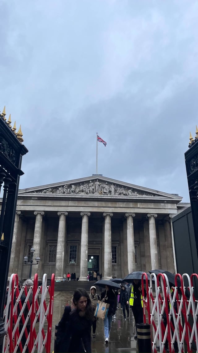 Front of The British Museum