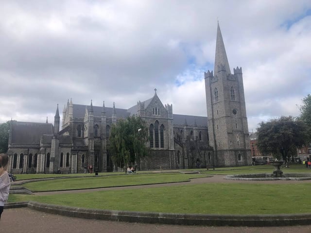 St Patricks Exterior in Dublin