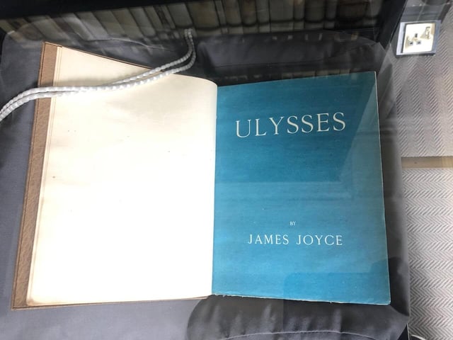 First Edition of Ulysses in Dublin