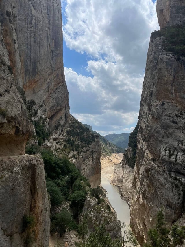 The Congost de Mont-Rebei gorge in Spain