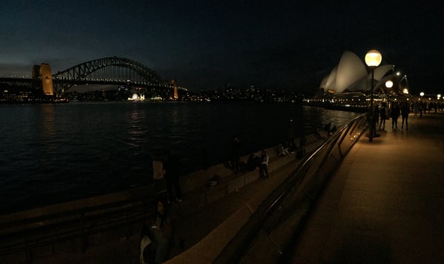A View of Sydney at Night