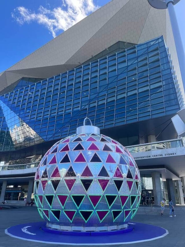 Giant Ornament in Darling Harbour