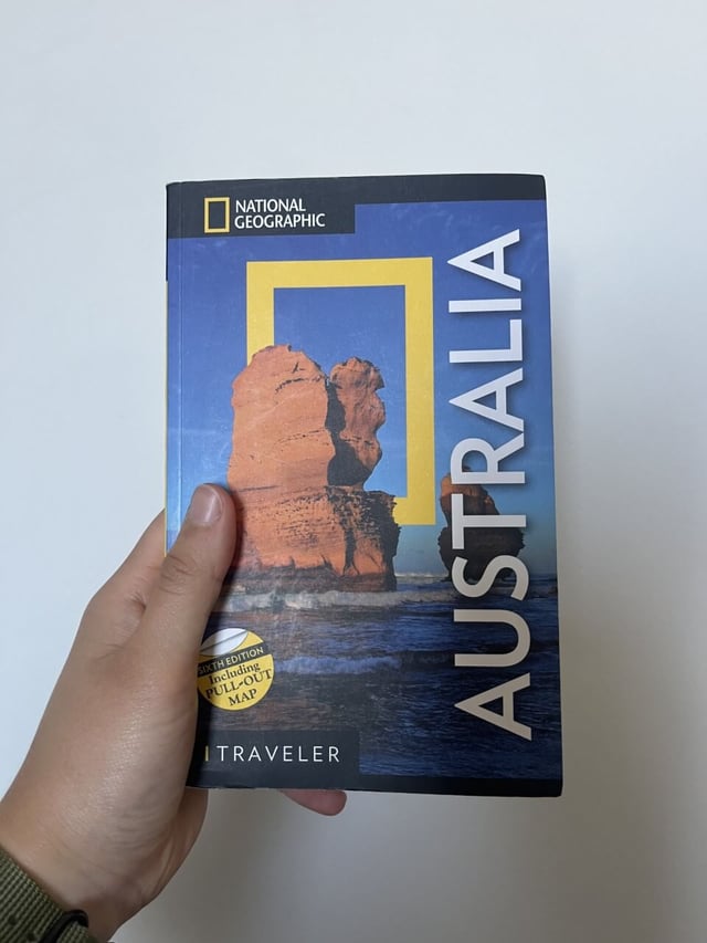 National Geographic book about Australia