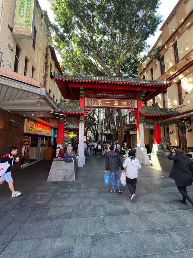 Entrance of Chinatown in Sydney